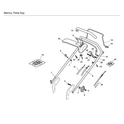 Ricambi Alpina per Rasaerba ST. S.P.A. FH 2400/S (2008)