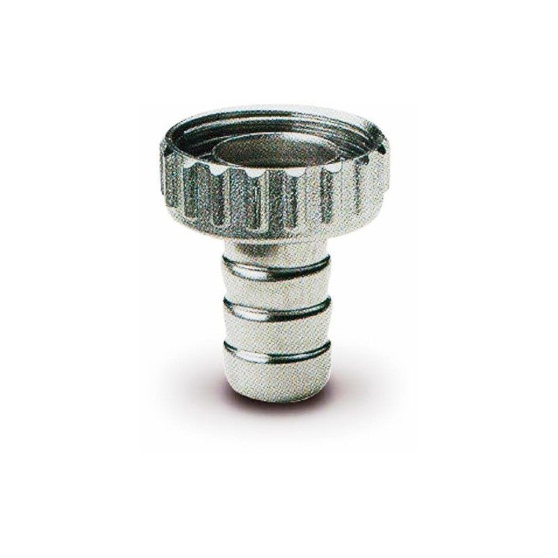 Raccordo portagomma in ottone Cromato 1"