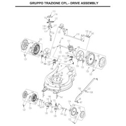 Ama Spare Parts for Petrol Lawnmower RTW48B