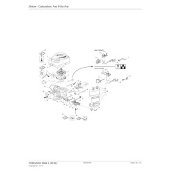 Stiga Spare Parts for Lawn Tractor TORNADO 2098 H (2019)