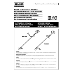 Ricambi Dolmar per Decespugliatore MS20C