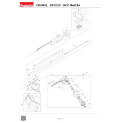 Ricambi Makita per Decespugliatore EM3400L