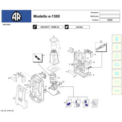 Tubo per Idropulitrice Annovi & Reverberi Blu Clean 142