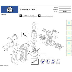 Tubo per Idropulitrice Annovi & Reverberi Blu Clean 142