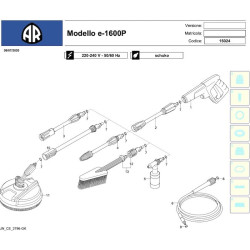 Tubo per Idropulitrice Annovi & Reverberi Blu Clean 142
