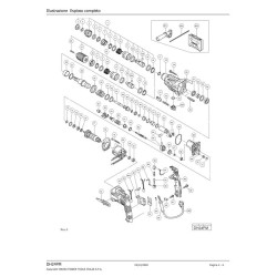 Hitachi Spare Parts for Rotary Hammer Drill DH24PM