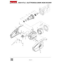 Dolmar Spare Parts for Electric Chainsaw ES2141TLC