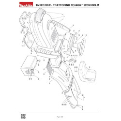Dolmar Spare Parts for Lawn Tractor TM122.22H2