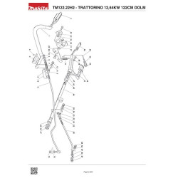 Dolmar Spare Parts for Lawn Tractor TM122.22H2