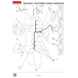 Dolmar Spare Parts for Lawn Tractor TM122.22H2