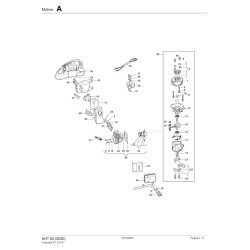 Ricambi Alpina per Motosega A 305
