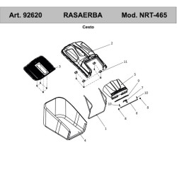 Ama Spare Parts for Lawnmower NRT-465