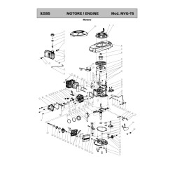 Ama Spare Parts for Lawnmower NRT-465