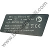 Targhetta Dati per Trapano Bosch GSR 36 V-LI