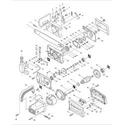 Makita Spare Parts for Electric Chainsaws 5016NB