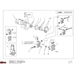 Ricambi Originali Lavor per Idropulitrice ADVANCED 1108