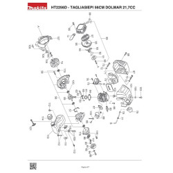 Ricambi Dolmar per Tagliasiepi a Scoppio HT2256D