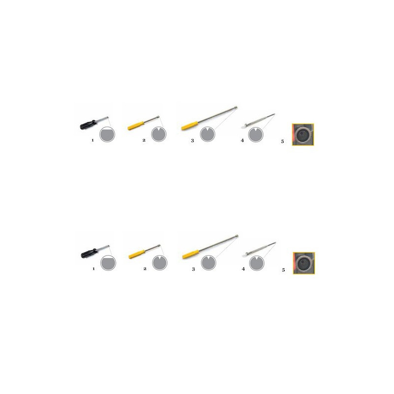 Cacciaviti speciali per la Regolazione di Carburatori