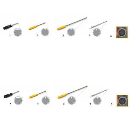 Special Screwdrivers for Adjustment Carburetor