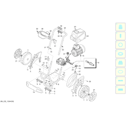 Annovi & Reverberi Parts for Pressure Washer AR1007 (RR) - 25150