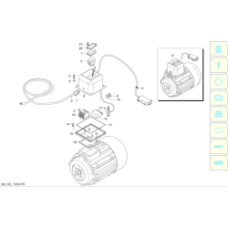 Annovi & Reverberi Parts for Pressure Washer AR1007 (RR) - 25150