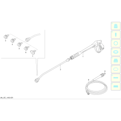 Annovi & Reverberi Parts for Pressure Washer AR1007 (RR) - 25150