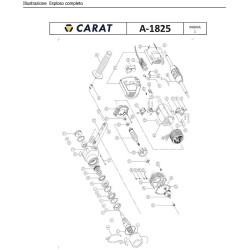 Ricambi Carat per Carotatore A-1825