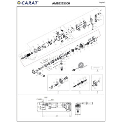 Ricambi Carat per Carotatore A-2225