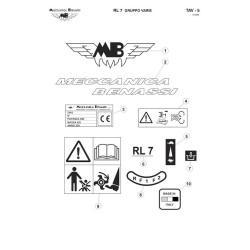 Ricambi Alpina per Motosega A 305