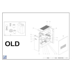 FIAC Parts for Silent Rotary Screw Compressor CRs 15-20
