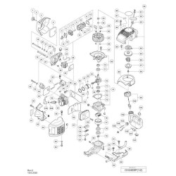 Ricambi Hitachi per Tosasiepi a Scoppio CH24EBP