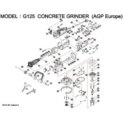 Ricambi Rurmec per Carteggiatrici P500-P1500