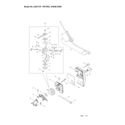 Makita Spare Parts for Chainsaw EA3110T