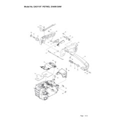 Ricambi Makita per Motosega EA3110T