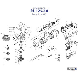Ricambi Rurmec per Levigatrice RL125-14