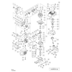 Ricambi Hitachi per Tosasiepi a Scoppio CH 24ECP