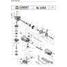 Carat Spare Parts for Wall Chaser Machine SL-1253