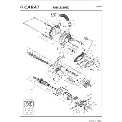 Ricambi Carat per Scanalatrice SL-1506X