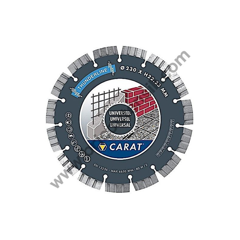 Universal Diamond Blades Carat CEB Thunderline