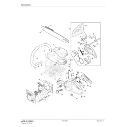 Alpina Spare Parts for Chain Saw ACS 46 (2020)