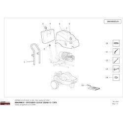 Lavor Original Parts for Pressure Cleaner ONTARIO 1211LP