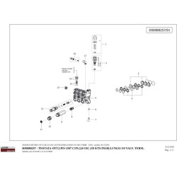 Lavor Original Parts for Pressure Cleaner ONTARIO 1211LP