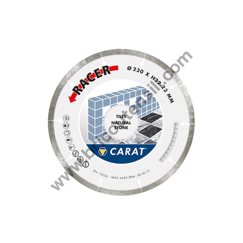 Dischi Diamantati per Piastrelle e Pietra Carat CDB RACER