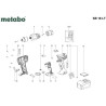 Metabo Spare Parts for Cordless Drill SB 18 LT