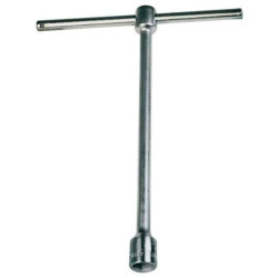 Socket wrenches with handle "T" 17 mm