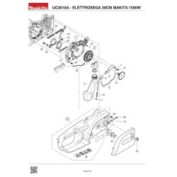 Makita Spare Parts for Electric Chainsaw UC3010A