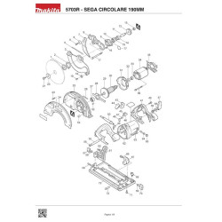 Ricambi Makita per Sega Circolare 5703R