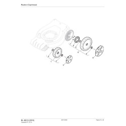 Alpina Spare Parts for Lawn Mower BL 460 S