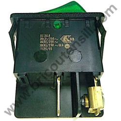 Interruttore Verde 4 Poli 16A 250V per Caricabatteria Telwin