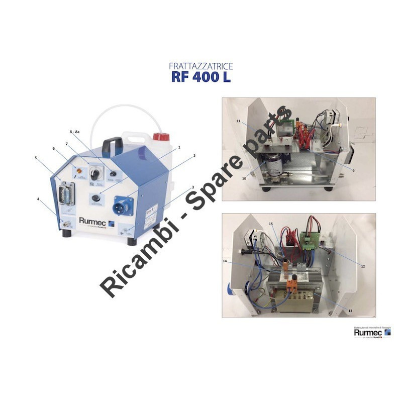 Ricambi Rurmec per Carteggiatrici P500-P1500